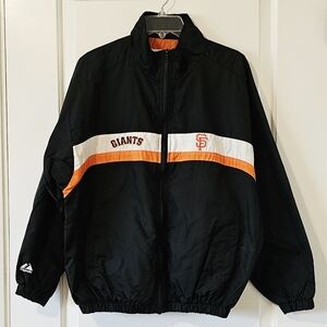 Like New, San Francisco Giants Kids Windbreaker, XL (fits S/M Adult)